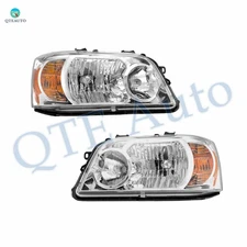 Headlights Assembly for 2004-2006 Toyota Highlander Without bulb(s)