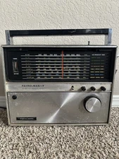 Vintage Radio Realistic Patrolman 9 AM/SW/FM/PSB/Air Working *Read Description*