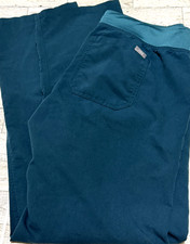FIGS Technical Collection Scrub Pants Women's Dark Green SMALL