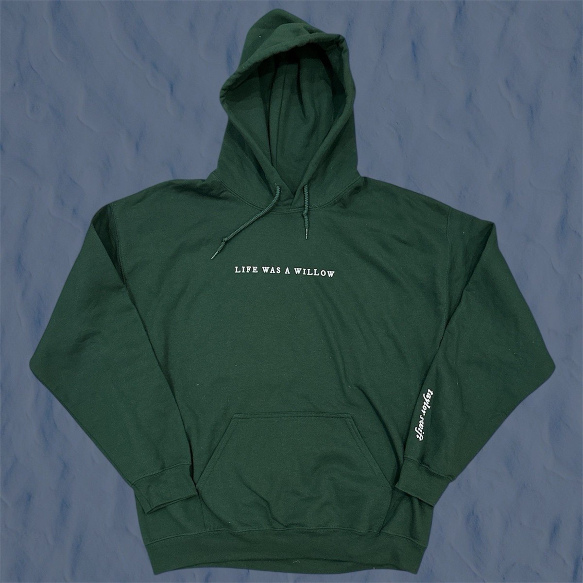 Taylor Swift Life Was A Willow Hoodie Size L Evermore Album Eras