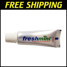 144 Travel Tubes Mint-Flavored Anticavity Toothpaste - No Individual Boxes