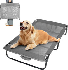Dog Elevated Bed Foldable Portable Raised Bed Camping Cot Outdoor Summer Dog Bed