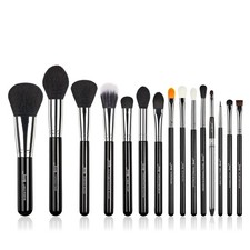 Makeup Brushes 15 Pcs Makeup Brush Set Beauty Cosmetics Make Up Concealer Eye...