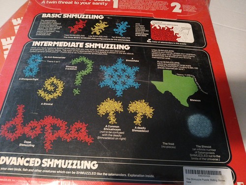THE ROLLING STONES 1983 THE SHMUZZLE PUZZLE ORIGINAL Sealed Plus Bonus Sailing - Picture 2 of 4