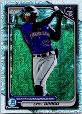 2024 Bowman Chrome Mega Mojo Refractor  #BCP200 Eriel Dihigo 1st Bowman