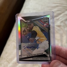 2022 Panini Elite Extra Edition Signatures Daurin Fernandez #172 Auto e7b 🔥