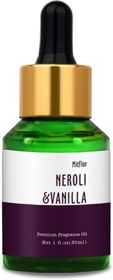 Vanilla Neroli Fragrance Oil, MitFlor Single Scented Oil, Large Size Premium Gra
