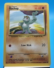 MACHOP 52/102 Set Base Carte Pokemon LP
