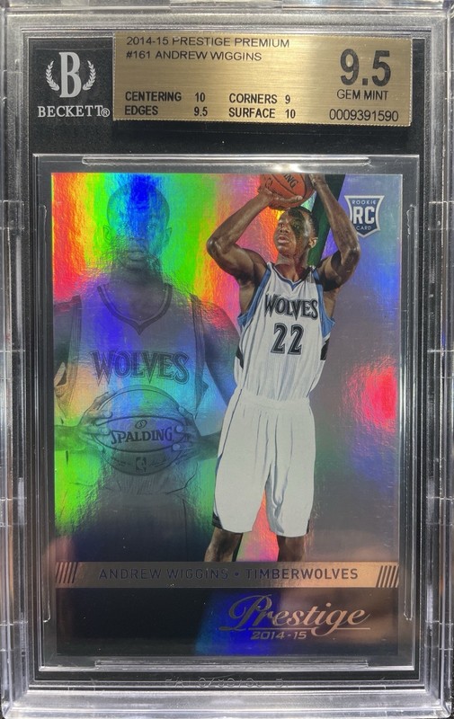 2014-15 Panini Prestige - Andrew Wiggins #161 Premium (RC) Timberwolves Preowend