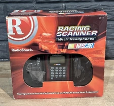 Radio Shack 20-516 PRO-84 NASCAR 200 Channel Racing Scanner & Headset