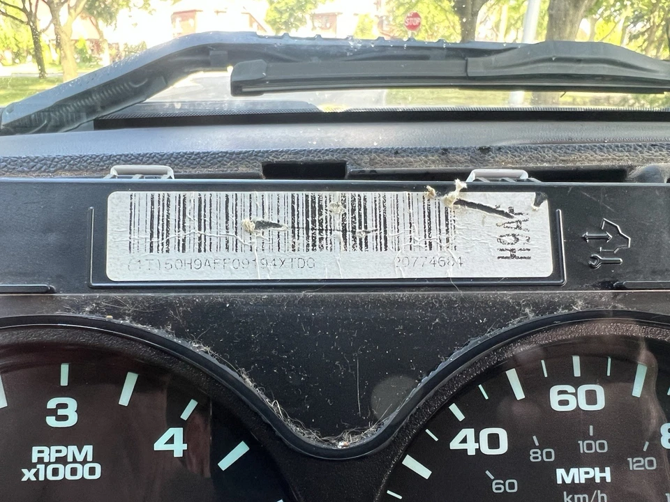 Chevy Silverado Sierra Tahoe Suburban 1500 2007-2012 velocímetro 110912 millas Foto 2 de 4