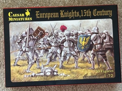 Caesar Miniatures 1/72 - H091 European Knights, 15th Century - MEDIEVAL WARS