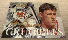 1997 Collector’s Edge /3000 Pat Barnes Signed Rookie Card Kansas City Chiefs. rookie card picture