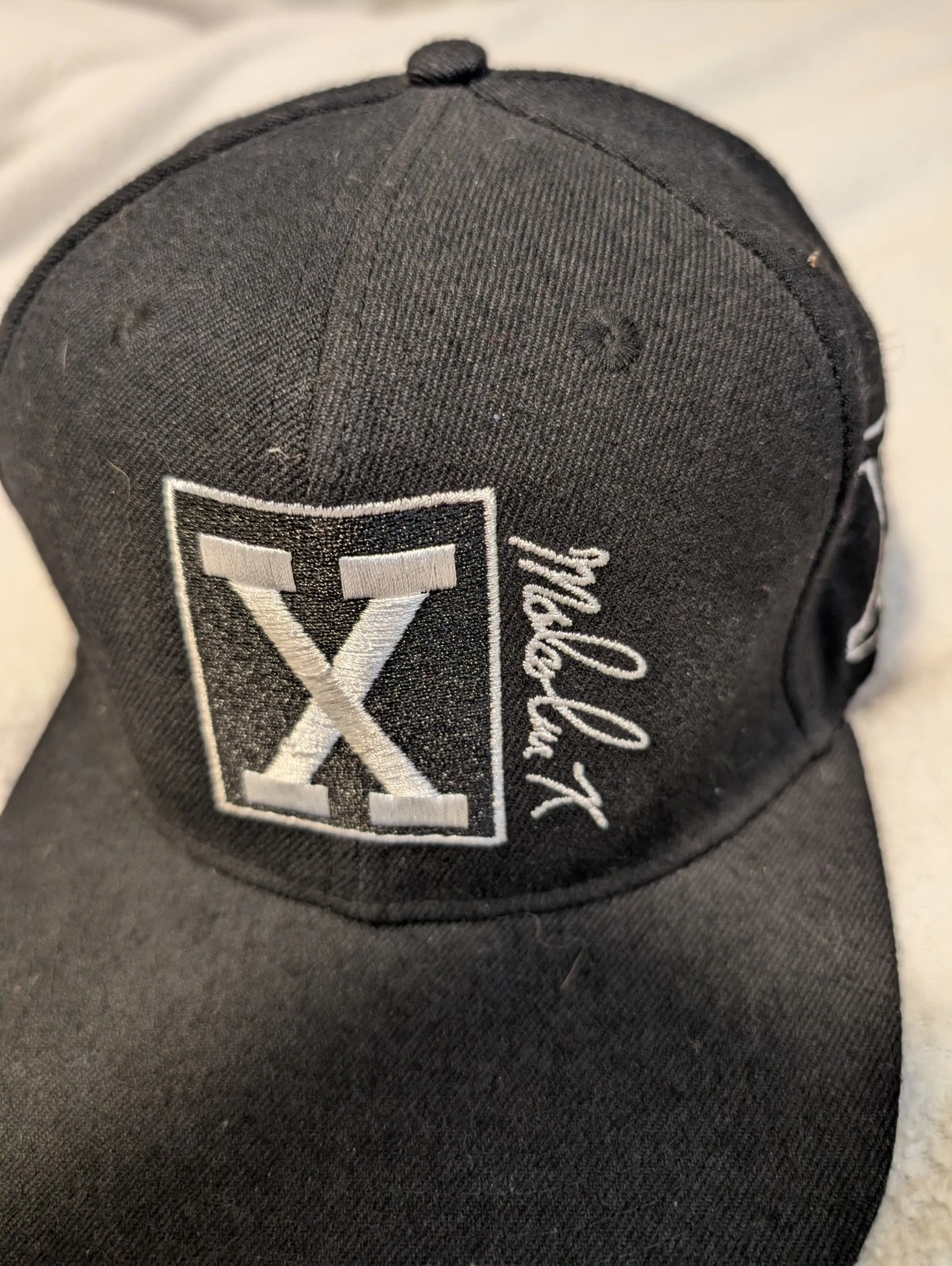 VTG. MALCOLM X SNAPBACK HAT, HEADGEAR CLASSICS - product detail image 2