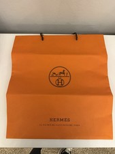LARGE Authentic Hermes Shopping Bag 18.5x 16.5x 6.7