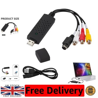 Multiformat USB Video Capture - VHS to Digital für PC, Windows & Mac Benutzer