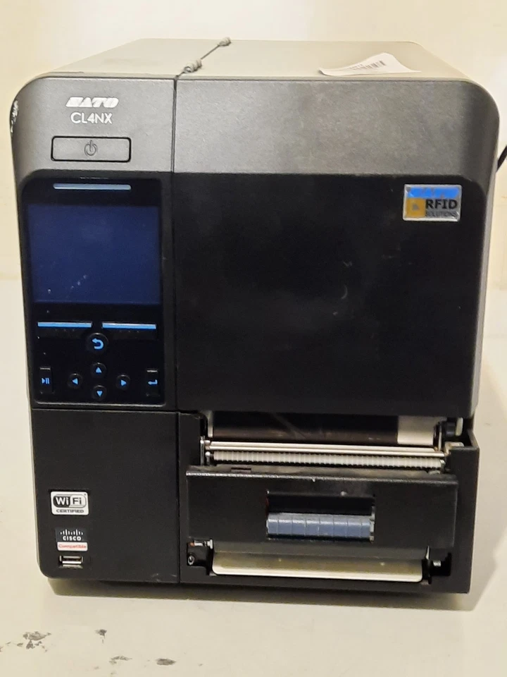 SATO CL4NX Industrial Thermal Label Printer 203dpi w/ WiFi-UNTESTED-FOR PARTS - Image 4 of 4