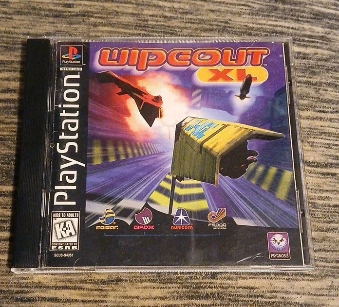 Sony PlayStation 1 Video Games Wipeout XL for sale | eBay