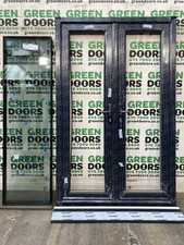 INWARDS OPENING FRENCH DOORS JULIET BALCONY TRIPLE GLAZED EXTERNAL EXTERIOR