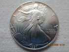 1991 "AMERICAN EAGLE" ONE DOLLAR ONE OUNCE FINE SILVER COIN #2