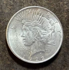 1922 Peace United States Silver Dollar Coin, Free Ship - No Reserve