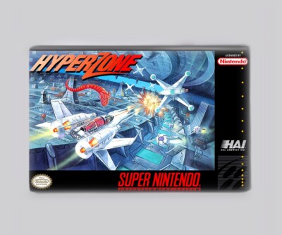 HYPERZONE HYPER V-BALL / SNES - 2''x3'' FRIDGE MAGNET (retro super nintendo