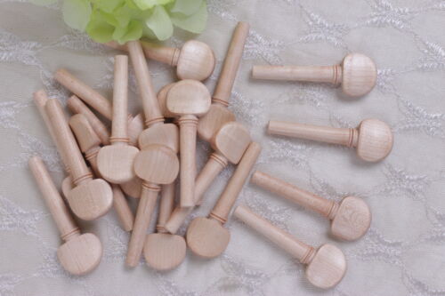 Yinfente 4PCS Violin Peg Natural Maple Violin Pegs Accessories Advance Model - Picture 2 of 10