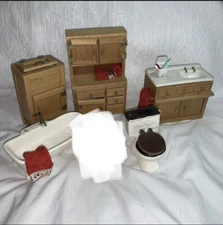 Vintage Miniature Dollhouse Furniture CONCORD Miniatures 