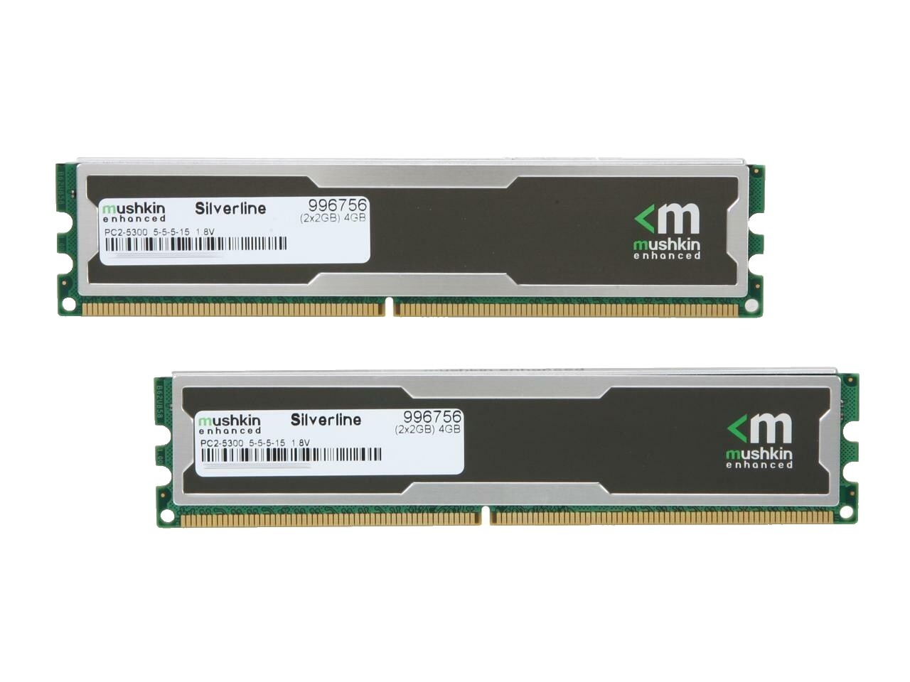 Mushkin Enhanced PC3-8500 (DDR3-1066) DDR3 SDRAM Memory (RAM) for