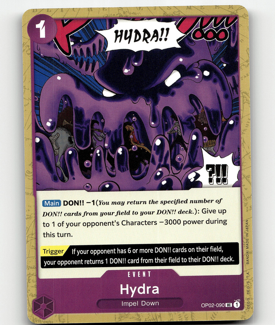 One Piece Card Game Hydra Paramount War OP02-090