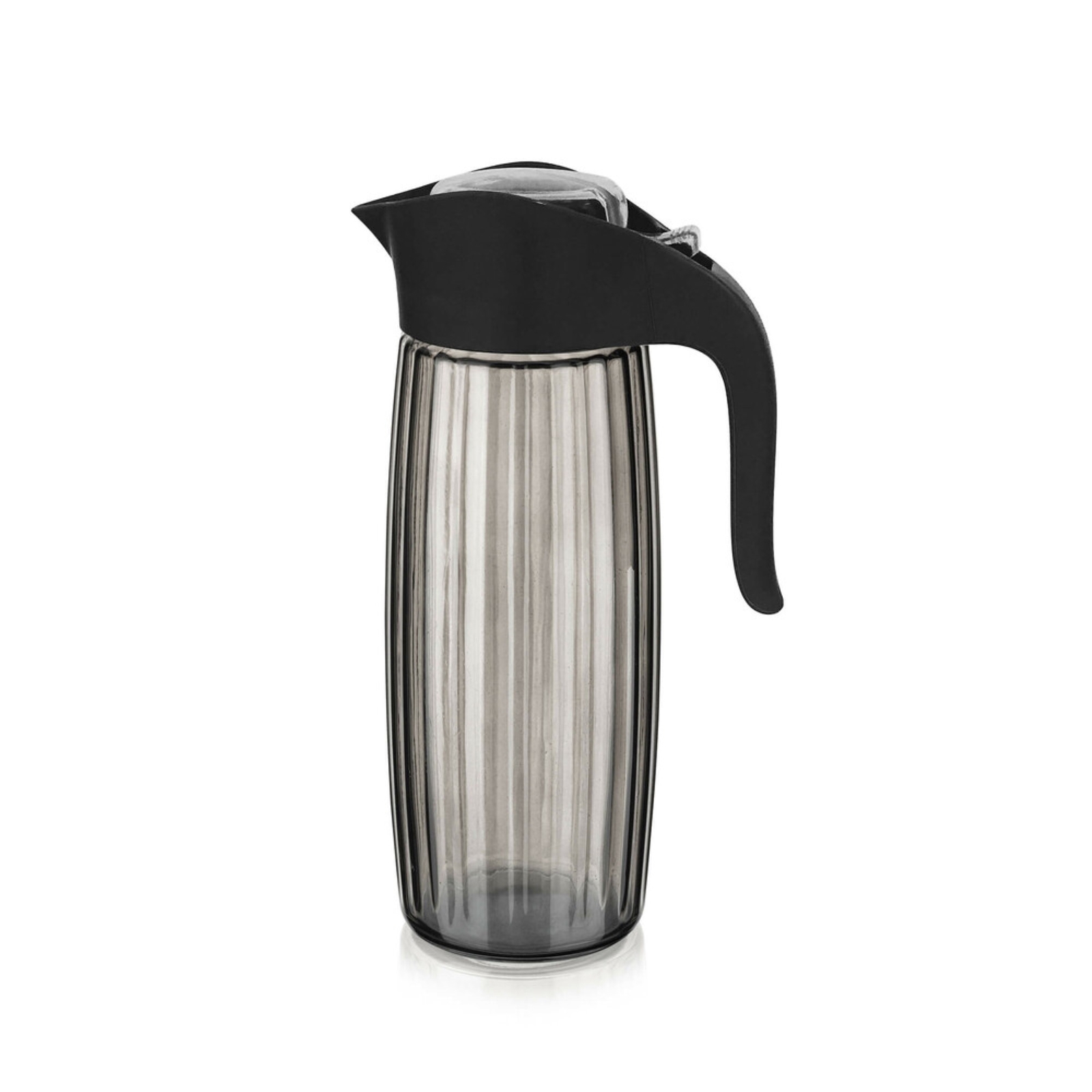 Караффе из рифленого стекла в антраците 16л с оригинальным дизайном 4190₽