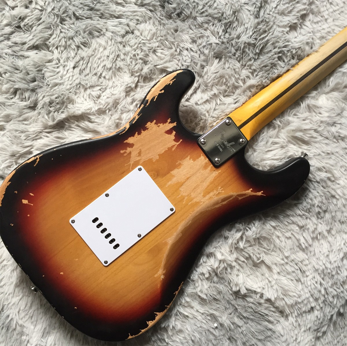 Custom Vintage Relic Electric Guitar Sunburst Color Fast Custom Vintage Relic Electric Guitar Sunburst Color Fast