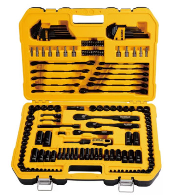 DeWALT 184 Piece Mechanics Tool Set Ratchets, Sockets, Wrenches New ...
