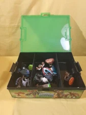 Skylanders Swap Force Hard Carrying Case W/ Random Skylanders Lot Inside - T22
