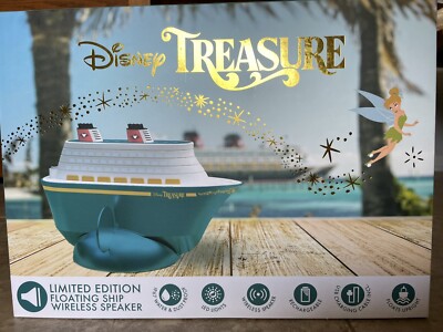 New Disney Cruise Line TREASURE Floating Ship Wireless Speaker Music Lights DCL