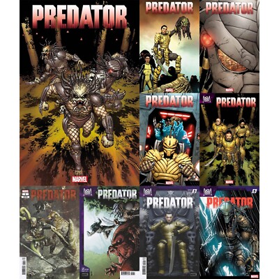 Predator (2023) 1 2 3 4 5 Variants | Marvel Comics | FULL RUN
