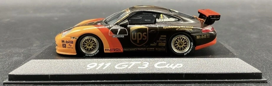 Minichamps 1/43 Porsche 911 GT3 Cup #1 UPS Team - Image 2 of 4