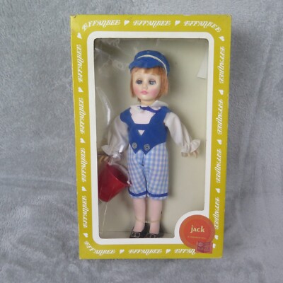 Jack Effanbee Doll 1985 Storybook Collection Original Box with Pail Sleepy Eyes