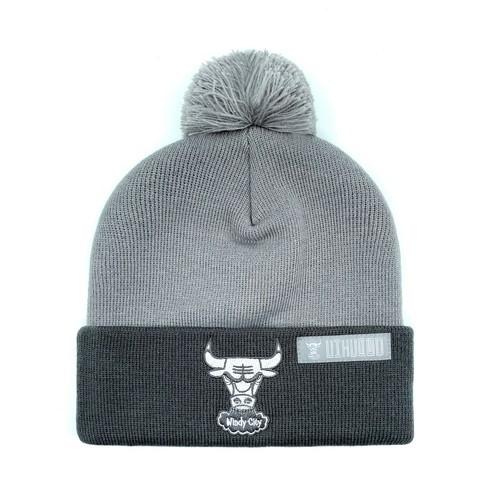 Ness Chicago Bulls Knit Beanie Hat 