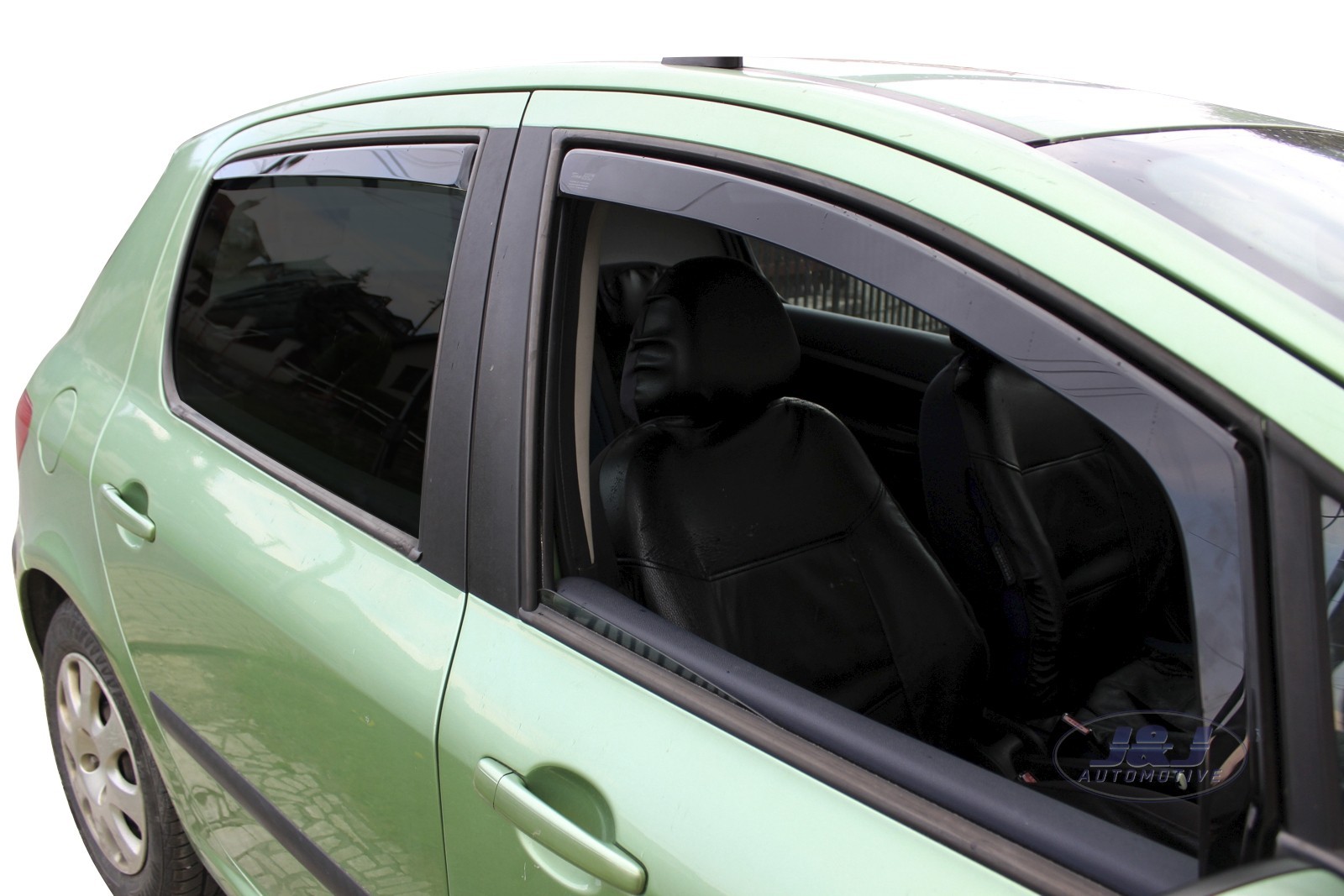 TO FIT PEUGEOT 307 5 door 20002008 wind deflectors 4pc set TINTED HEKO