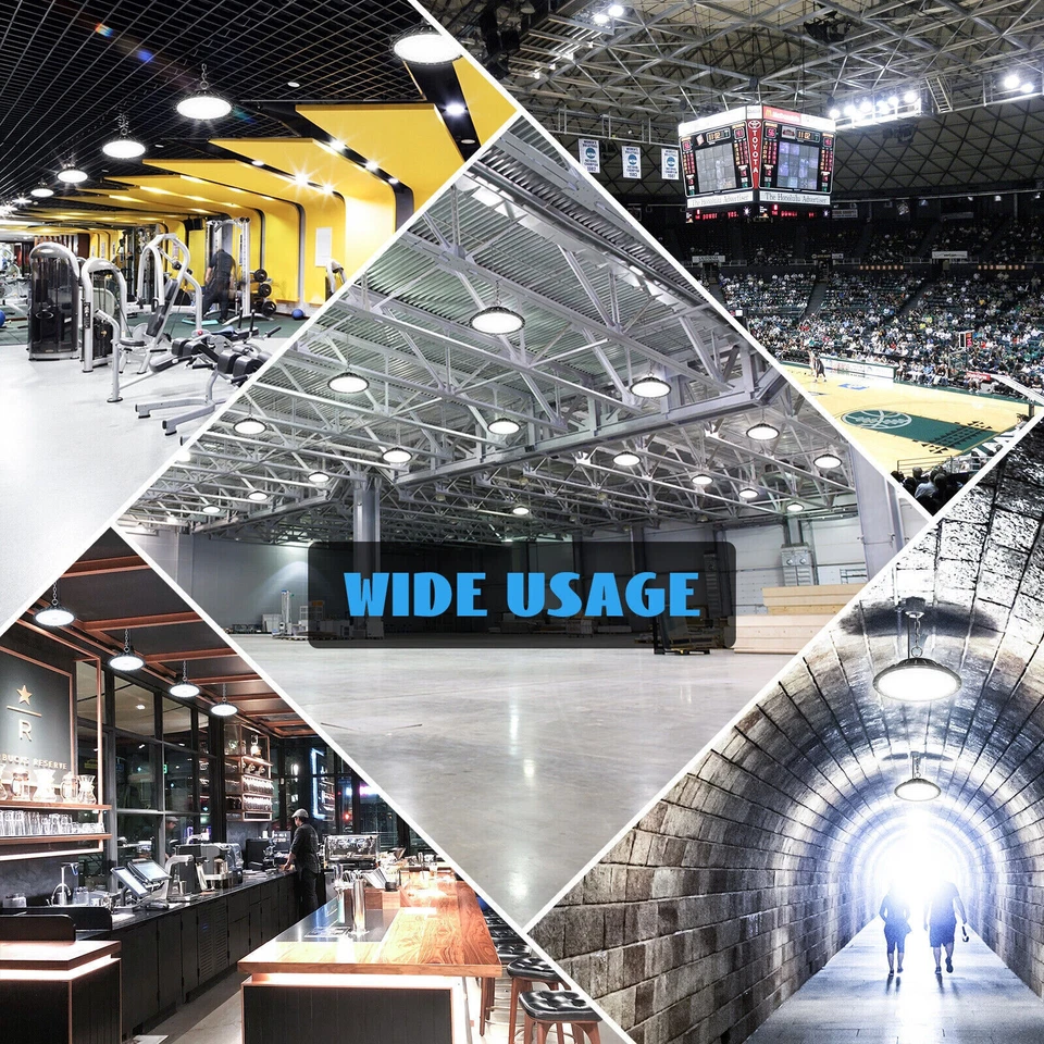 UFO LED iluminación de nave lámpara industrial High bay foco de nave lámpara de nave - Imagen 4 de 4