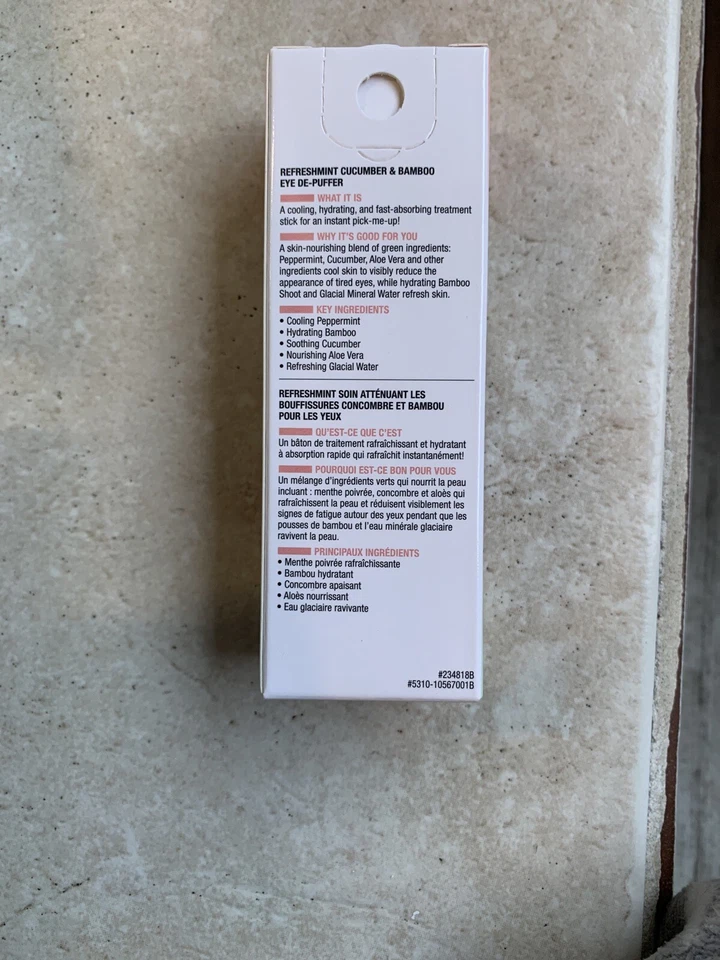 [PHYSICIANSFORMULA]~REFRESHMINT~ CUCUMBER  and BAMBOO~EYE DE-PUFFER~ - Image 2 of 2