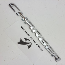 2006-2010 Dodge Charger Rear Emblem Badge Logo Nameplate Letters Chrome Oem