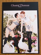  Affiche Double Face Lingerie Chantal Thomass Poster 36x25 