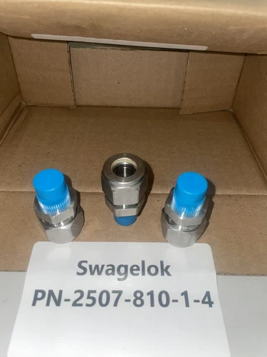 3each- Swagelok 2507-810-1-4 Super Duplex 1/2” Tube X 1/4” MNPT Tube Fitting