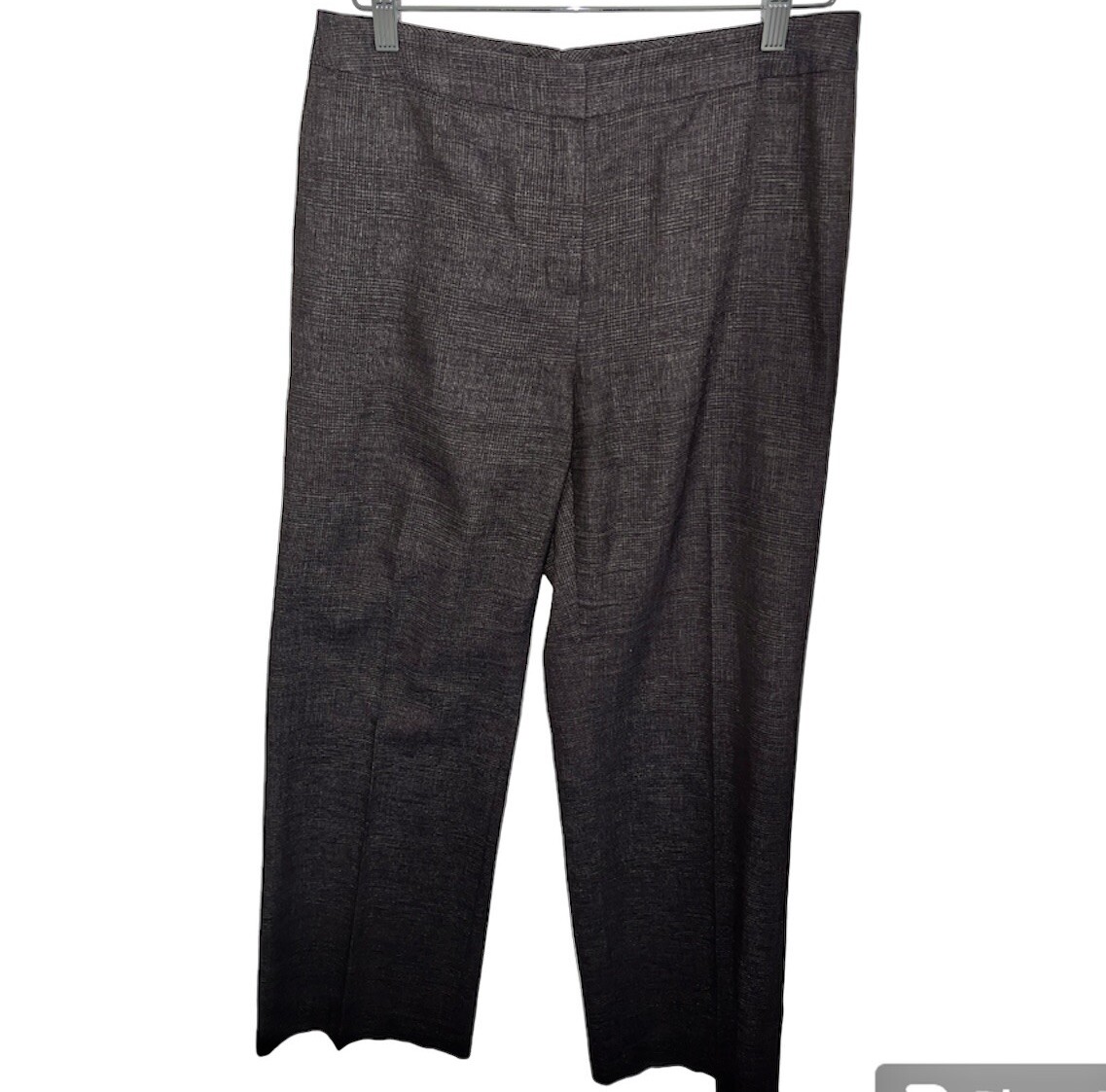 Lafayette 148 New York Trousers Womens Size 10 Menswear Style Wool Dress Pant