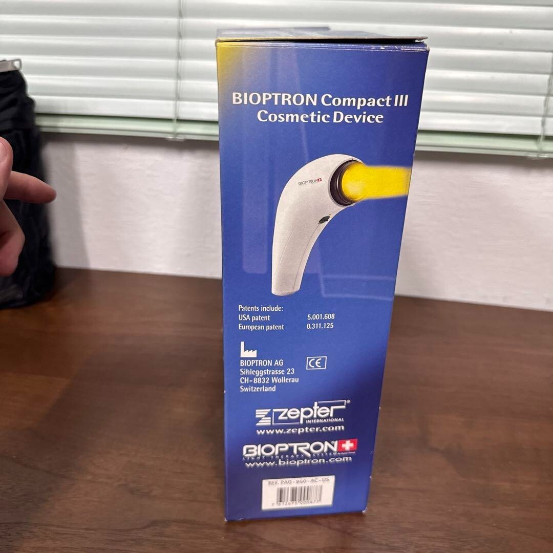 BIOPTRONコンパクトⅢ+ 光治療システム Zepter Bioptron Compact 3 + color therapy Original Light