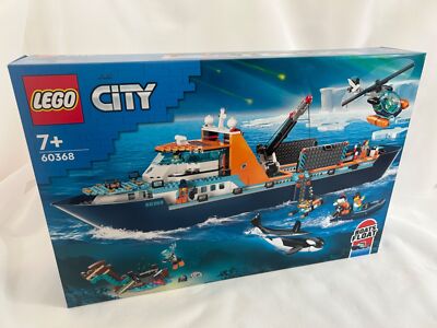 LEGO City 60368 Arctic Exploration Ship Toy Building Blocks | eBay