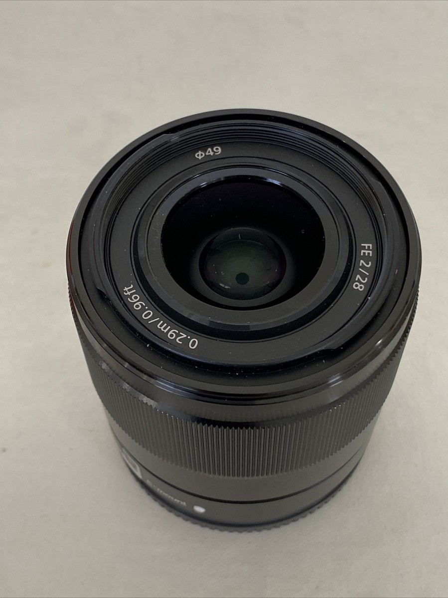 Sony FE SEL28F20 28mm F2 E MOUNT LENS (for MIRRORLESS CAMERA) w