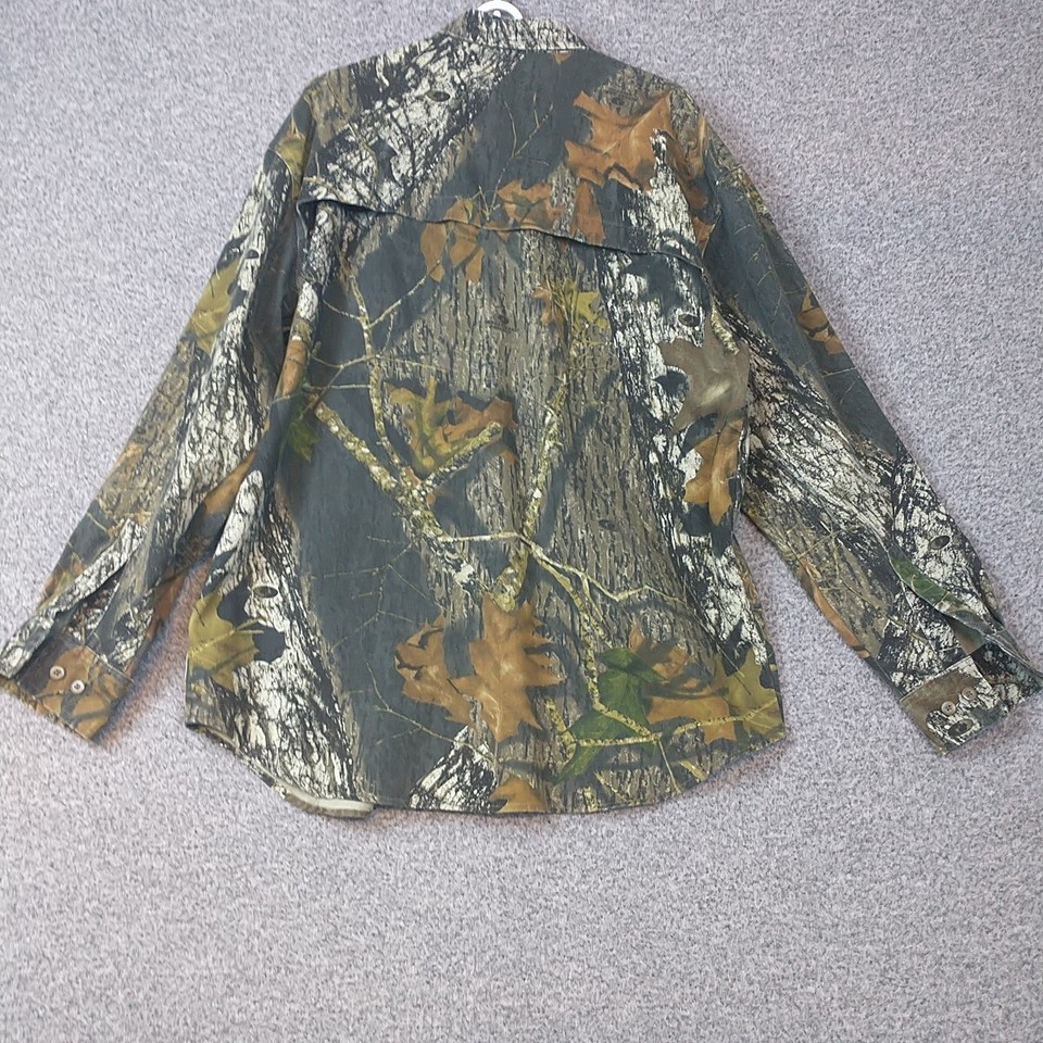 Field Staff By Mossy Oak Hunting Shirt Men's Large Camouflage Outdoor